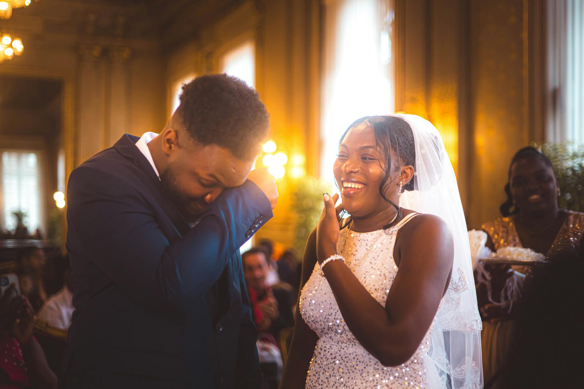 Freude der Zeremonie — Marias Trauung